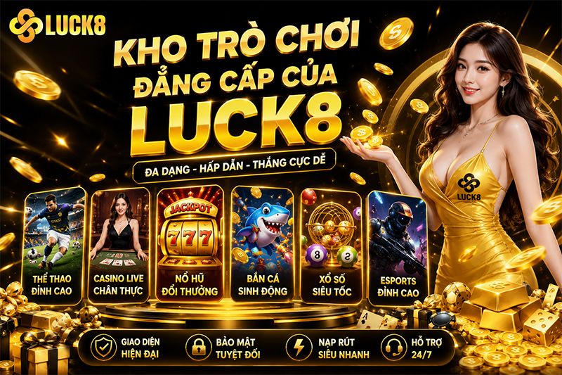 Kho trò chơi đa dạng và hấp dẫn